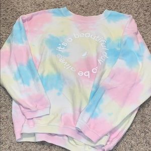 Whitney Simmons Tie-Dye crew neck